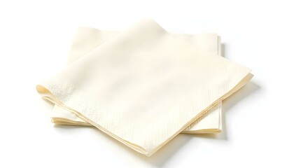 napkin isolated on white background