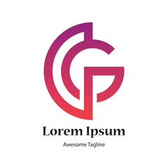 g letter creative modern logo design icon