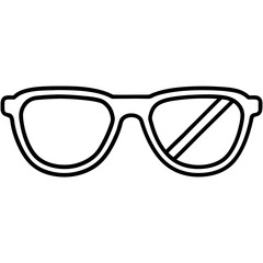 Fototapeta premium Sunglasses-vector Printable Graphic – Bright Seasonal Art for Instant Download