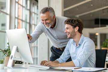 business people working together