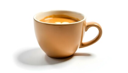 Cup isolated on white background