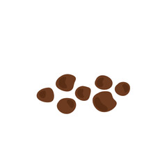 Bristol stool vector cartoon illustration