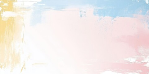 Obraz premium Light abstract background with soft pastel colors, subtle brush strokes, and ample copy space for text or design elements
