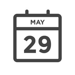 May 29 Calendar Day or Calender Date for Deadline Appointment