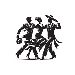 Merengue Dancers Vector (3).eps