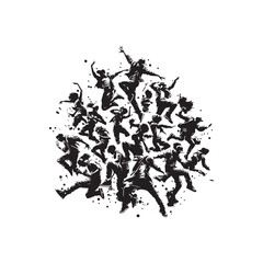 Popping Dancers Vector (5).eps