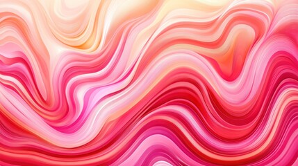 Fototapeta premium Abstract swirled pattern of vibrant colors.