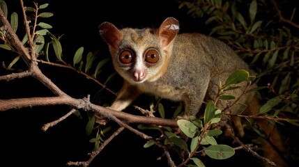 Naklejka premium Northern Giant Mouse Lemur Portrait in Madagascar