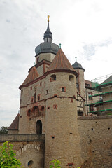 Fototapeta premium A castle Marienberg in Wuerzburg, Germany