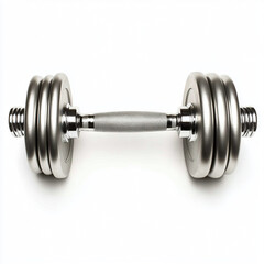Fototapeta premium dumbbell on white background