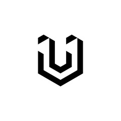 letter U logo
