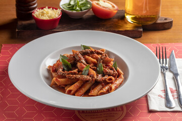 Pasta with vegetables