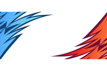 Obraz premium race vector illustration of a abstract background