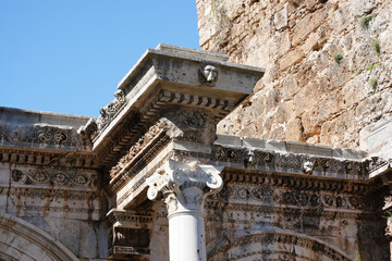 Obraz premium Hadrians Gate in Antalya, Turkiye