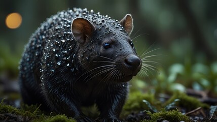 Obraz premium Wet Echimys