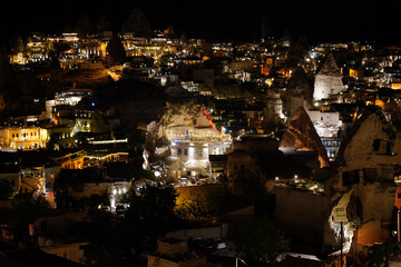 Goreme Town in Cappadocia, Nevsehir, Turkiye