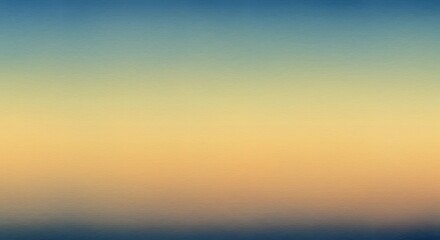 Obraz premium Soft Pastel Gradient Background in Blue, Yellow, and Peach - Abstract Texture for Graphic Design