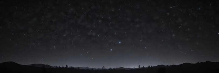 Naklejka premium Myriad stars densely scattered across a dark sky , texture, amazing