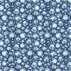 Blue Ocean Fish Pattern