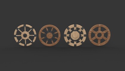 Wooden wheels