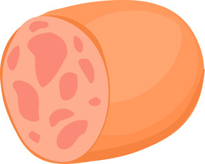 Hand-Drawn Sausage Illustration for Food Menu and BBQ Design