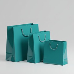 Shopping bags with paper