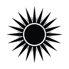 sun vector illustration