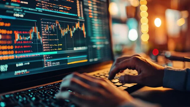 Financial data processing on computer servers with dynamic graphs and analytics, financial data processing over computer servers