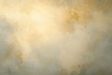 Obraz premium Cream Plaster Wall with Smooth Stucco Texture and Warm Mediterranean Ambiance