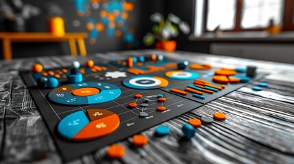 Infographic detailing the steps of a digital marketing audit highlighting the creation of SEOoptimized content and achieving set KPI's