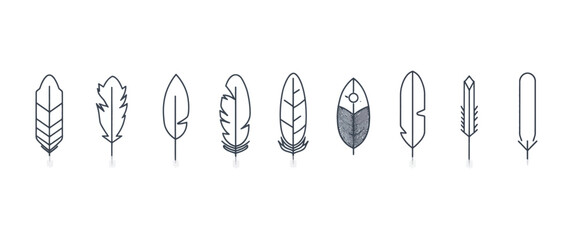 icon sheet, simple shapes, Feather icons