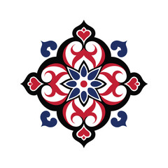 victorian graphics ornament vector art illustration