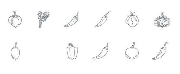 icon sheet, simple shapes, Pepper icons