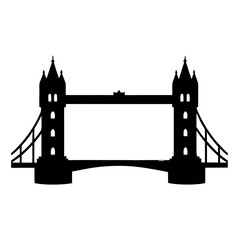 Iconic silhouette of Tower Bridge London an architectural marvel and landmark