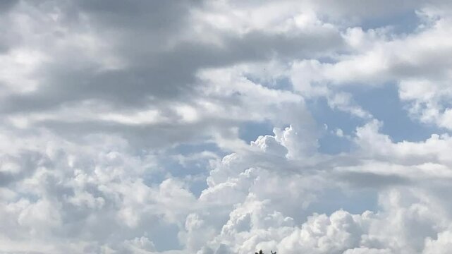 clouds in the sky