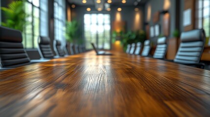 Modern conference room table