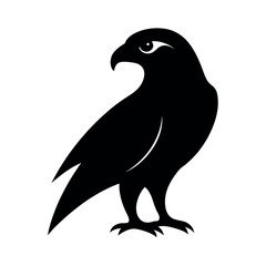 Peregrine Falcon Wildlife Vector Art