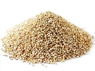 Fototapeta premium Golden-colored granular spices in a heap on surface