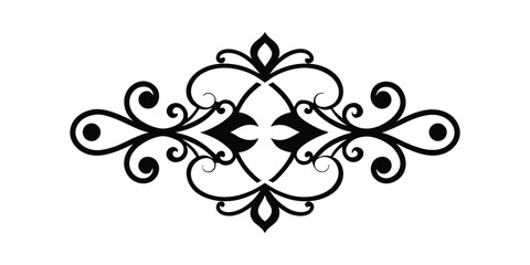 victorian graphics ornament vector art illustration