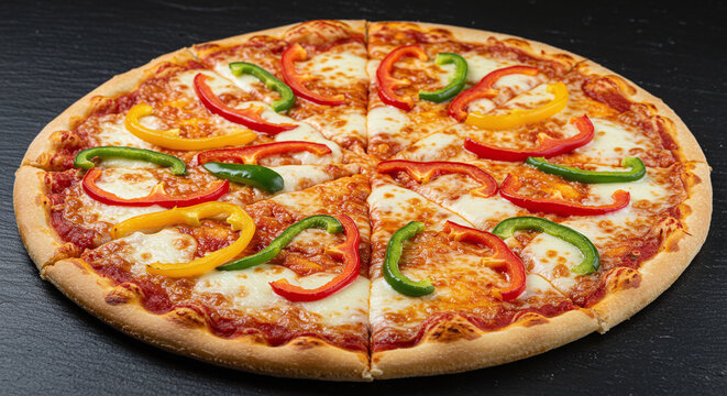 pizza con pimiento 