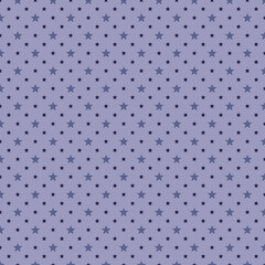 Star Pattern Background in Lavender and Navy