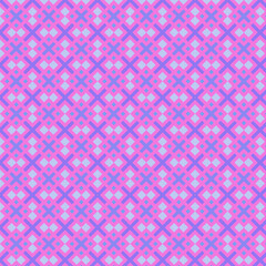 Geometric Pattern in Lilac and Pink