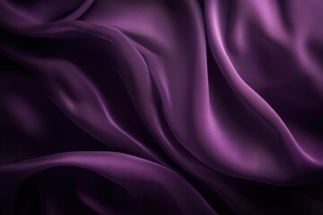 Obraz premium Dark Mauve Gradient Background with Reflective Silk Texture