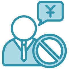 Diplomacy Talk mini illustration dual tone color icon, use for trade wars, economy, business, finance, economic competition, UI, UX kit, app and web development, digital or print.