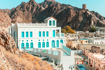 Muscat, capital of Oman. Arabian Peninsula