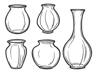 Hall Tree Minimalist Line Art