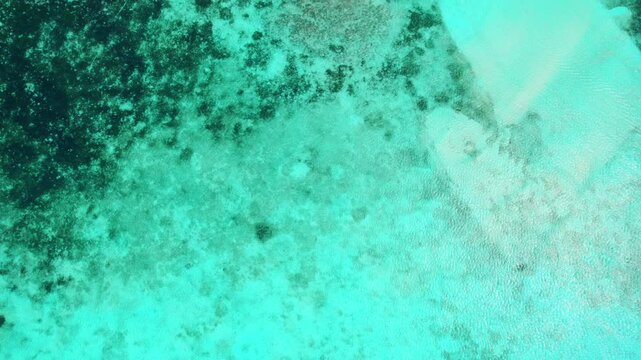 4K Aerial Drone Footage of Guyam Island in Siargao, Philippines &ndash; Tropical Sandbar, Clear Blue Water, and Palm Trees