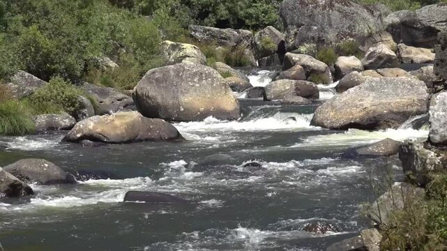 ast Flowing Water of the Tambre River in Galicia - 1680

