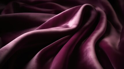 Fototapeta premium A purple fabric with a shiny surface
