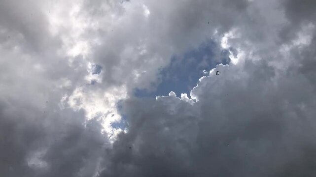 time lapse clouds